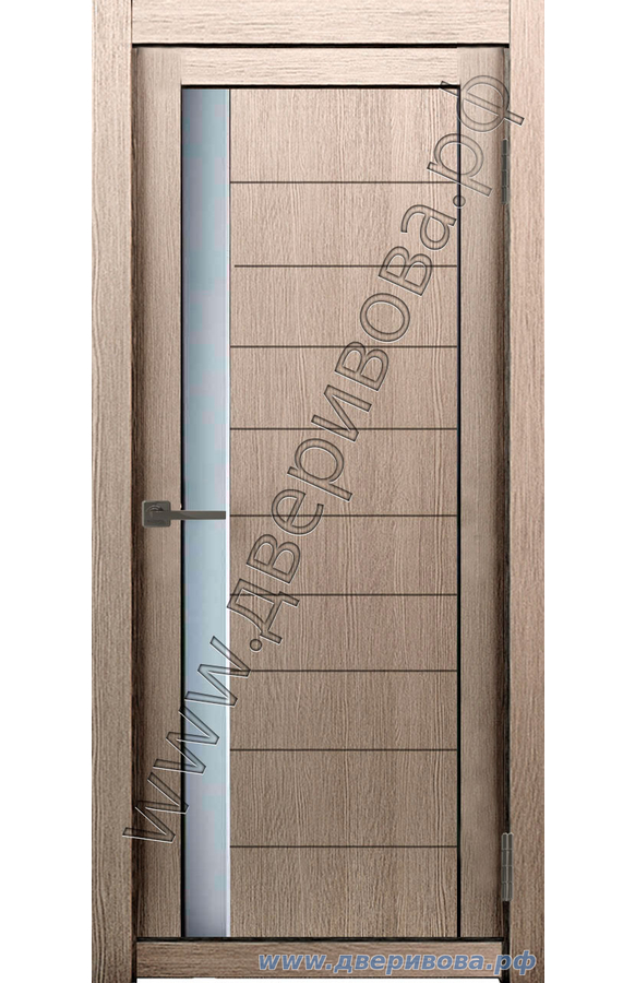 Дверь межкомнатная экошпон Блюм модель ВЕТА Миндаль
